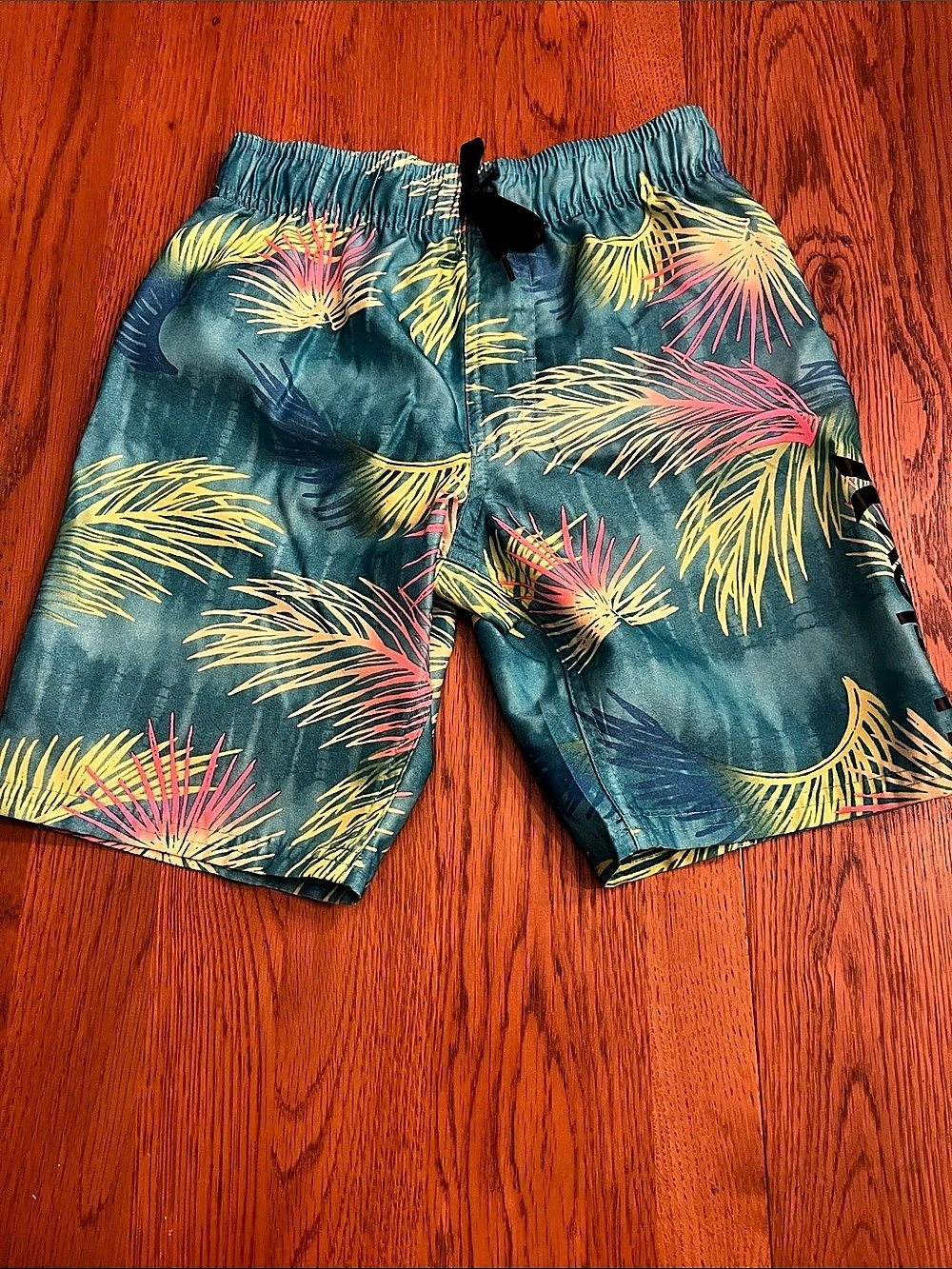 Hurley Boys Small Printed Swim Trunks Size Small